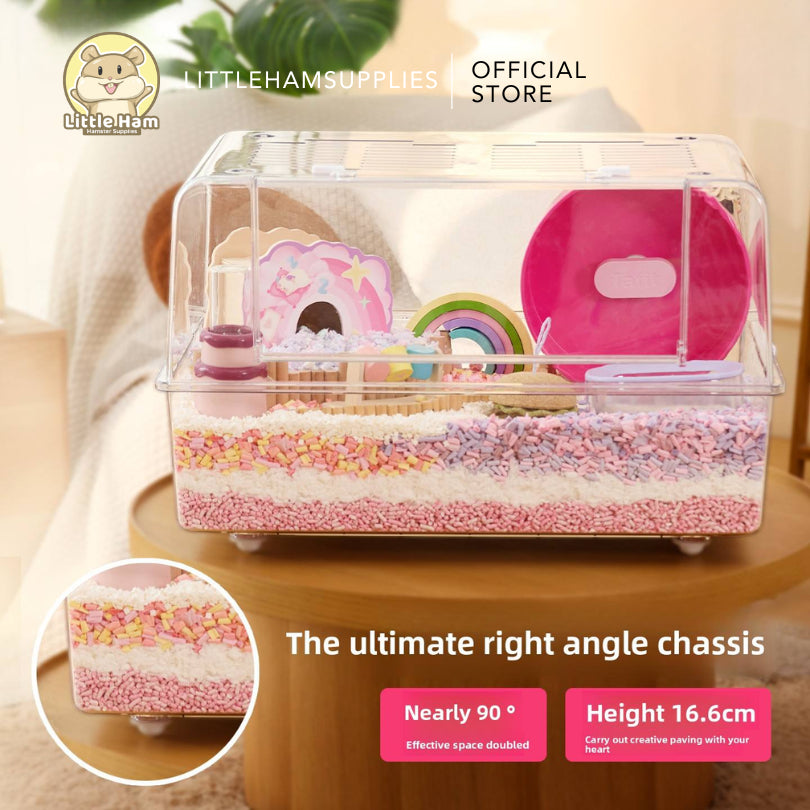 Tafit Transparent Acrylic Cage 66cm