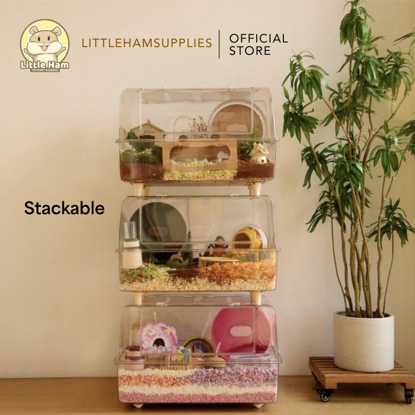Tafit Transparent Acrylic Cage 66cm