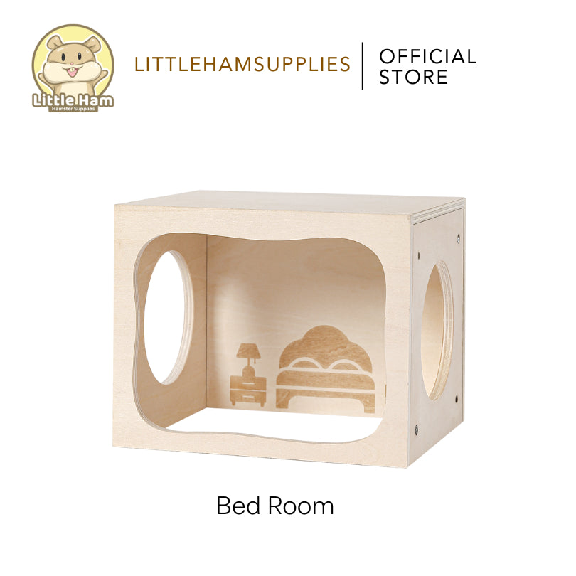 Tafit Wooden House Peeping Hideout - Bed room, Study Room and Living Room