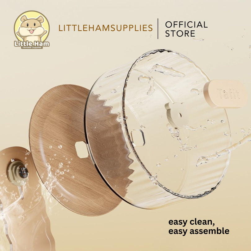 Tafit Silent Wheel Clear Wood 22cm 26cm