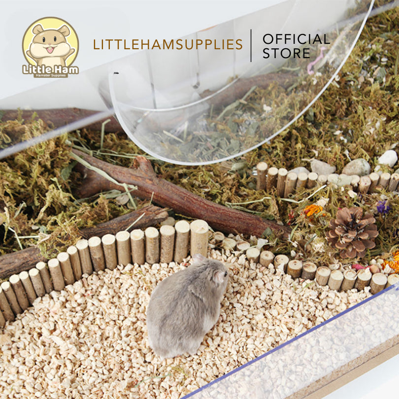 BUCATSTATE Corn Cob Bedding for small pets litter 1kg
