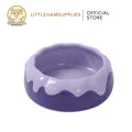 Tafit Cute Colored Pudding Cake Ceramic Bowl Big Sand Dish / Food Dish Feeding Hamster & Small Pets