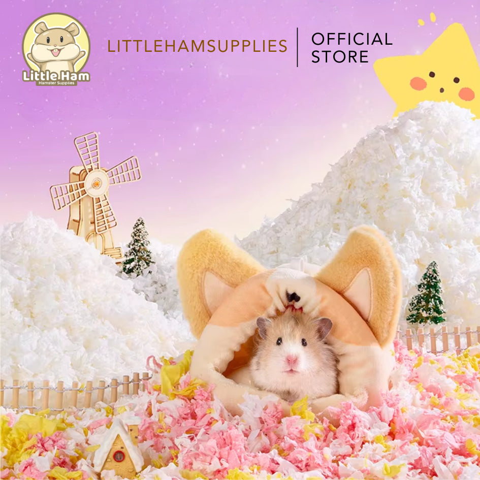 BUCATSTATE Natural Pulp Paper Beddings For Small pets High Absorbent