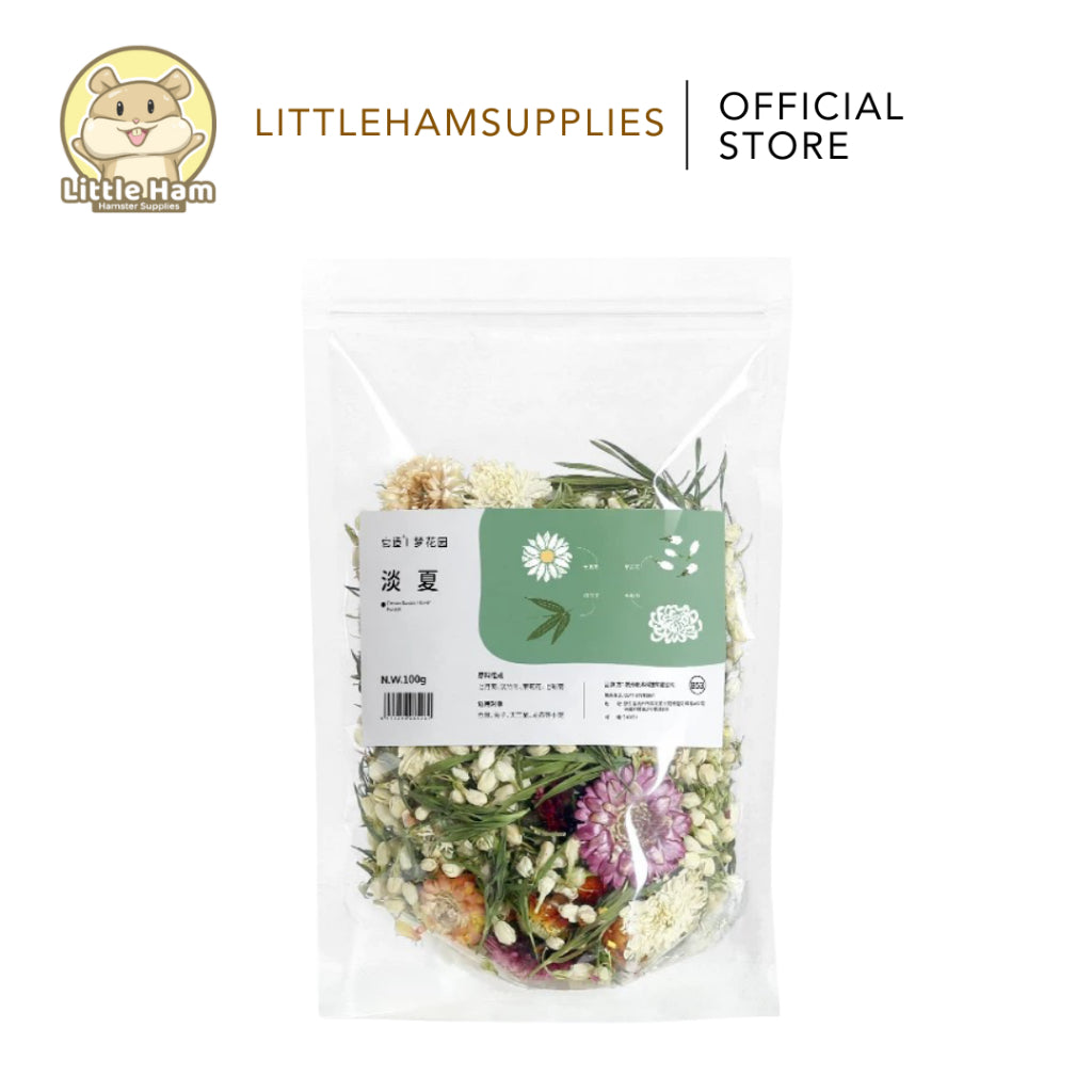 Tafit Flower Bedding Mix 100g for small pets