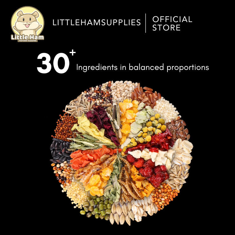 BUCATSTATE H2 Nutritious Hamster Food for Syrian / Dwarf 450g