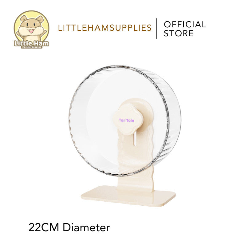 Tail Tale 22CM 26CM Ultra Silent Wheel Cream for small pets
