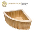 Wooden Corner Substrate Sandbox for small pets