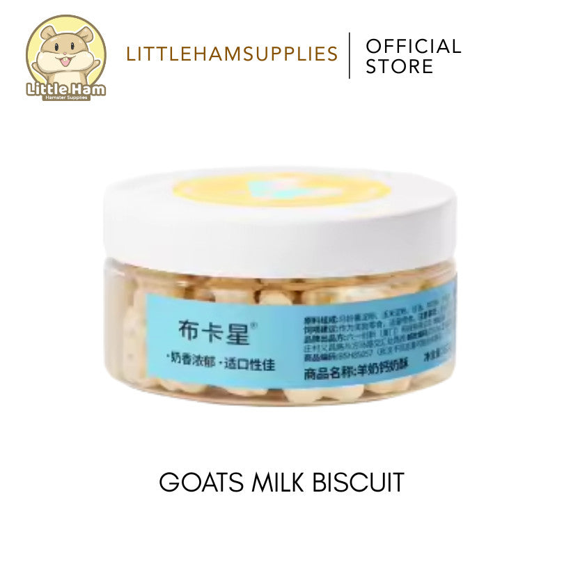 BUCATSTATE  Hamster Treats Freeze Dried Chicken, Biscuit, Salmon, Cheese, Goats Milk