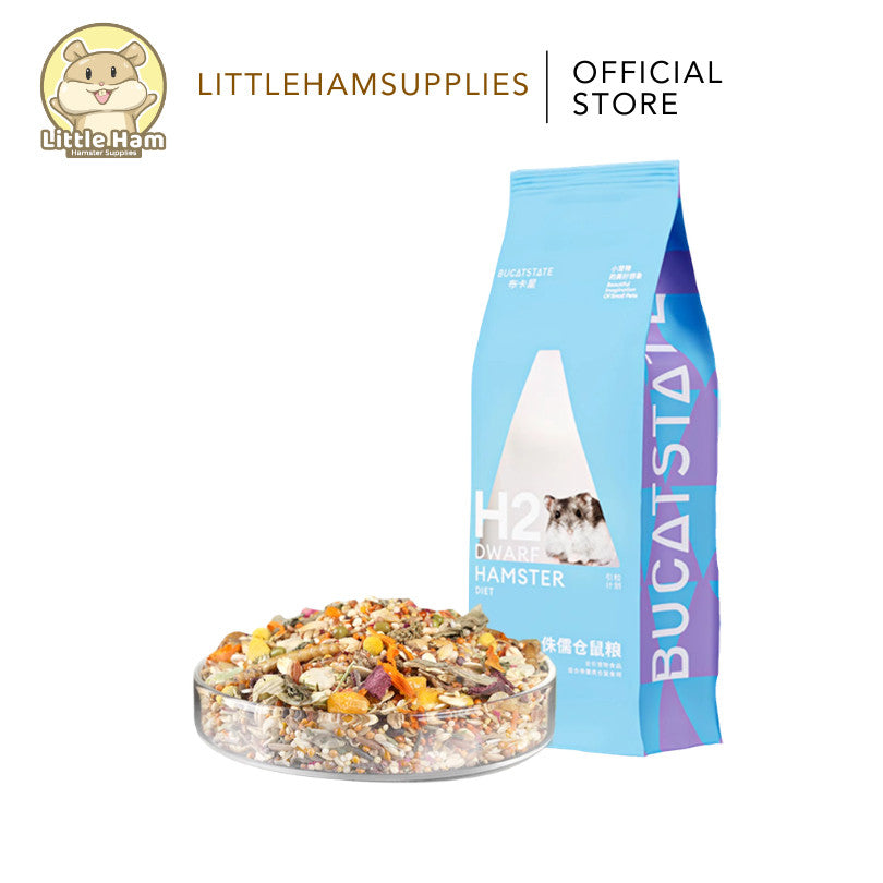 BUCATSTATE H1 Hamster Nutritional Food Freeze Dried Oyster  Grains Herbal 500g
