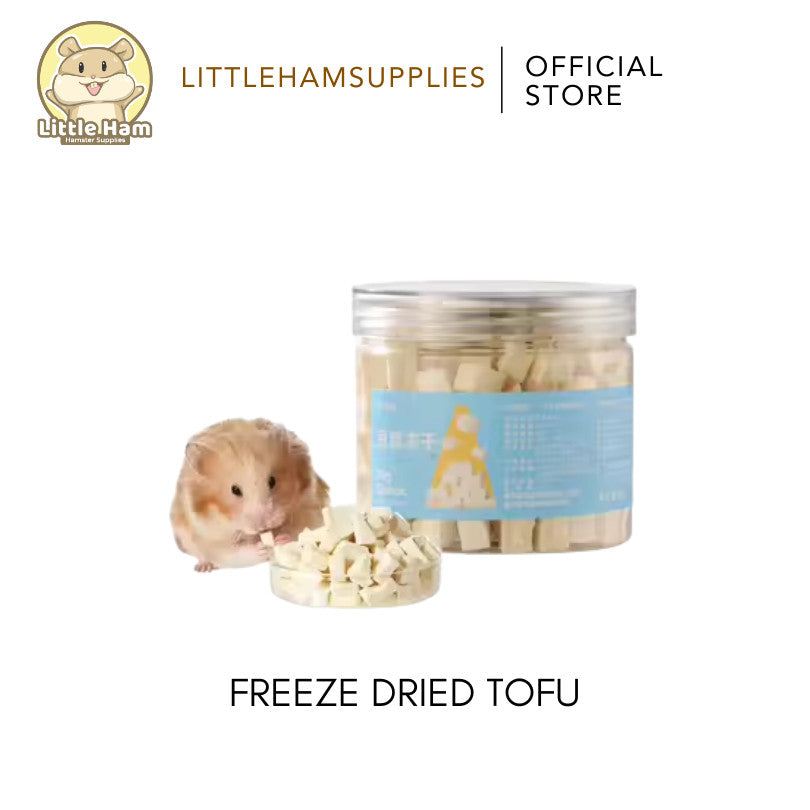 BUCATSTATE  Hamster Treats Freeze Dried Chicken, Biscuit, Salmon, Cheese, Goats Milk