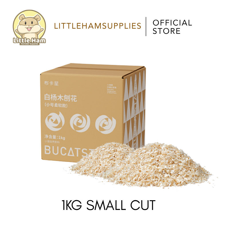 Bucatstate Poplar Wood Shavings Beddings for small pets