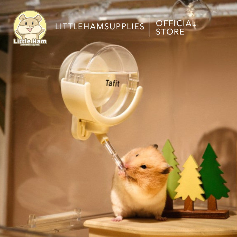 Tafit Magnetic Water Bottle Holder 150ml Cream / Yellow for small pets