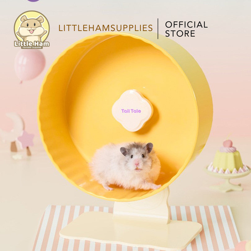 Tail Tale 22CM 26CM Ultra Silent Wheel Cream for small pets