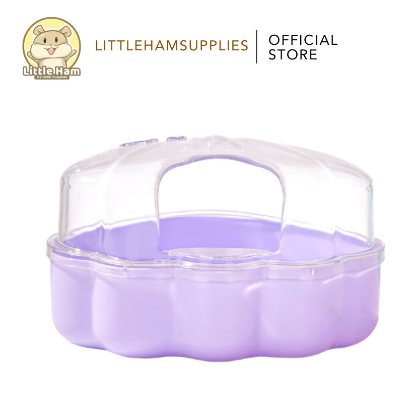 Bucatstate Seashell Corner Sand Bath Tub for Hamsters & Small Pets