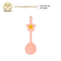 Bucatstate Pink Star Ceramic Food Scooper for Hamsters & Small Pets