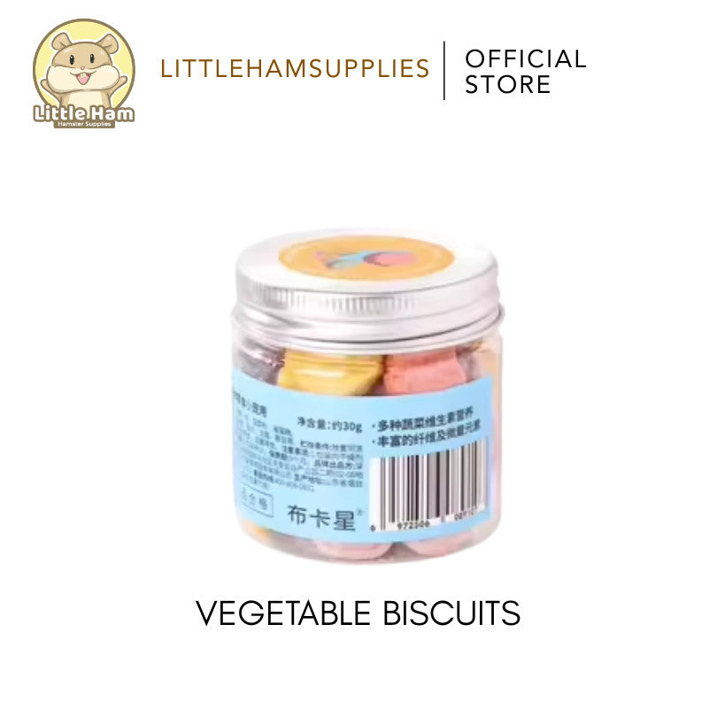BUCATSTATE  Hamster Treats Freeze Dried Chicken, Biscuit, Salmon, Cheese, Goats Milk