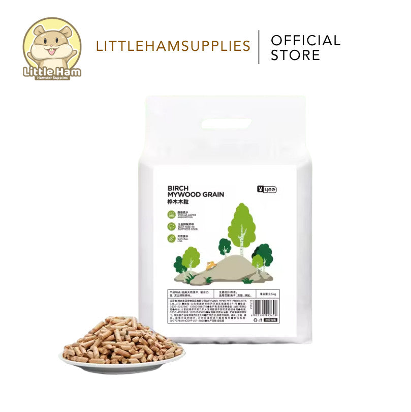 YEE Birch Wood Pellets 2.5kg for Potty or Substrate