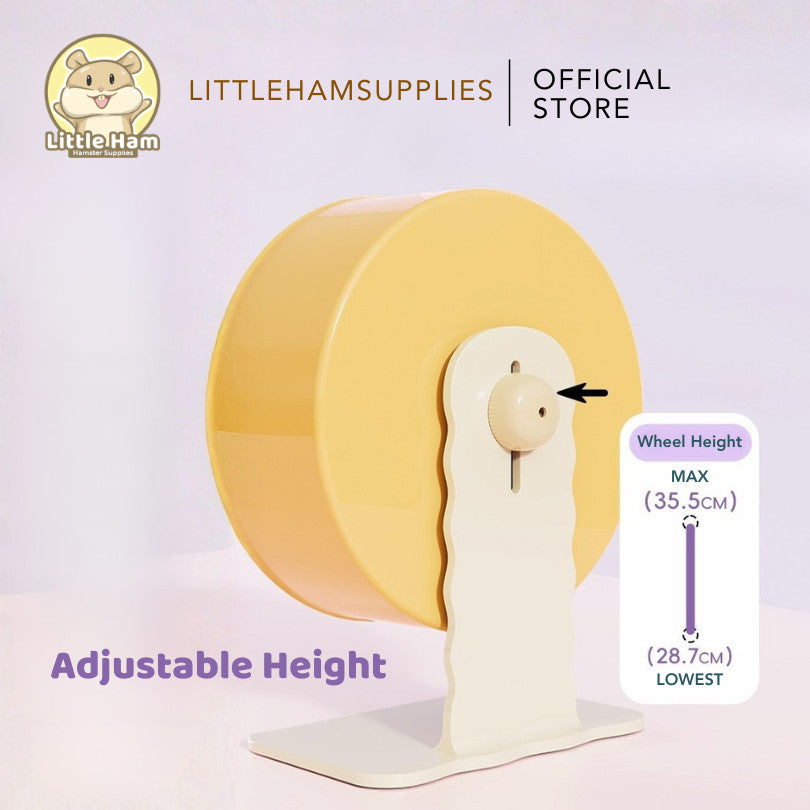 Tail Tale 22CM 26CM Ultra Silent Wheel Cream for small pets