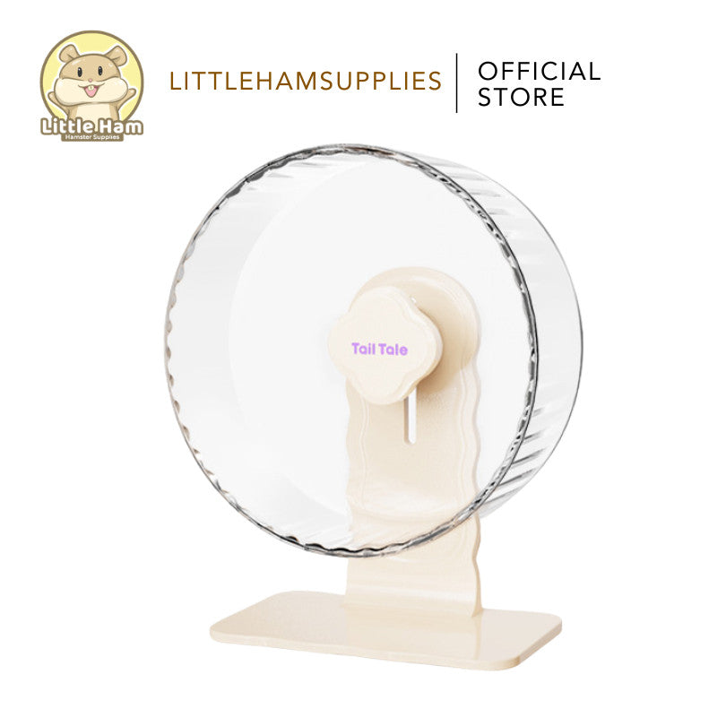 Tail Tale 22CM 26CM Ultra Silent Wheel Cream for small pets