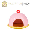 BUCATSATE Cute Pudding Ceramic Hideout Set for small pets