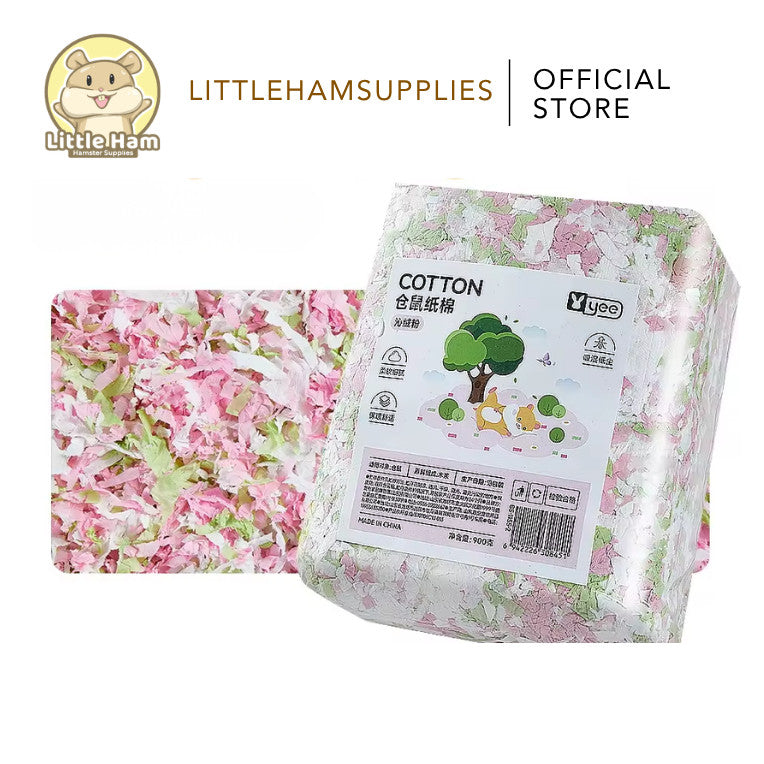 YEE Ultra Soft Paper Beddings for small Pets 900g
